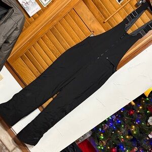 Women's Black Snow/ski bibs
